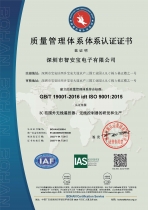 ISO 9001質量體係